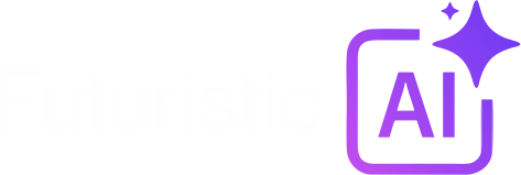 FuturisticAI white Logo