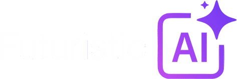 FuturisticAI white Logo
