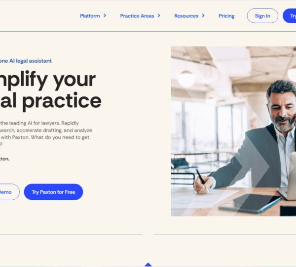 Paxton AI for Legal Research & Drafting Tool for Lawyers