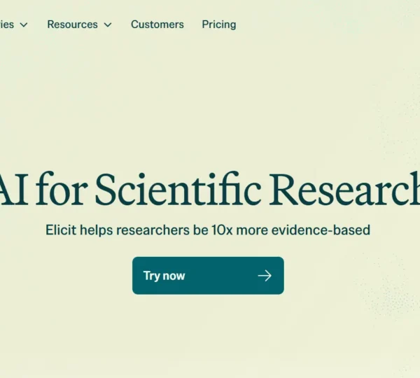 Elicit AI: Research Assistant for Researchers & Professionals