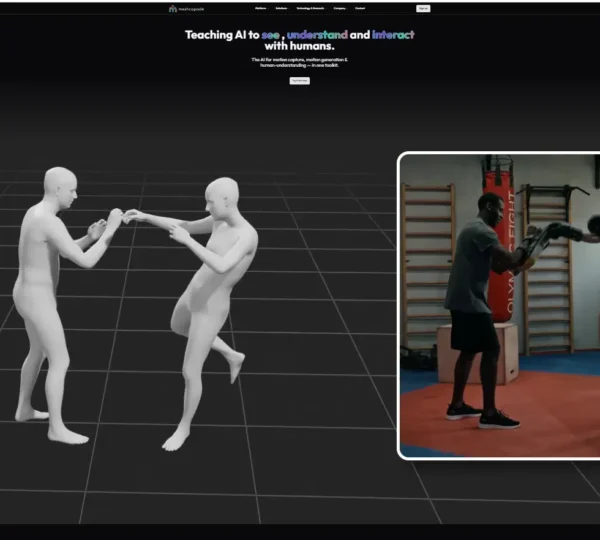 Meshcapade: AI Platform for Digital Human Creation & Animation