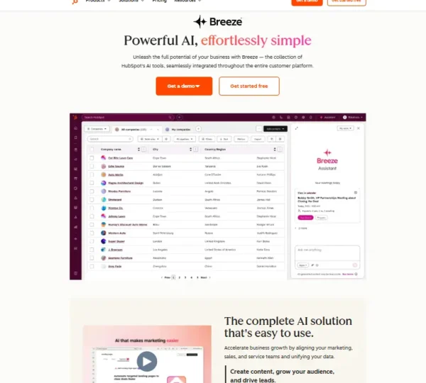 HubSpot AI: All-in-One CRM for Sales, Marketing & Automation