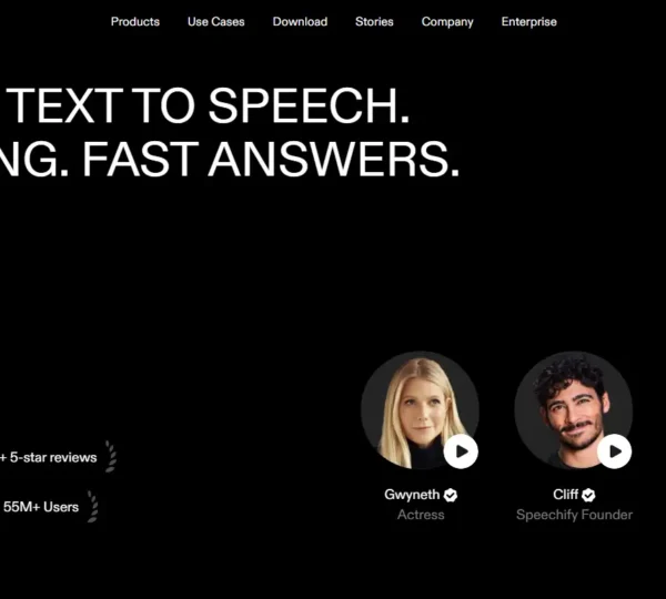 Speechify AI: Text-to-Speech App for Reading & Voiceovers